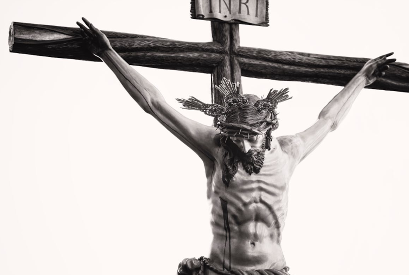 christ sur la croix signe du pardon