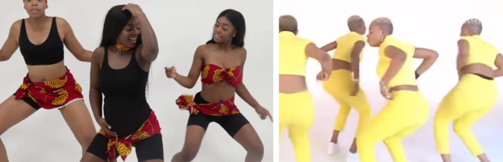 danses la rouma et ndombolo