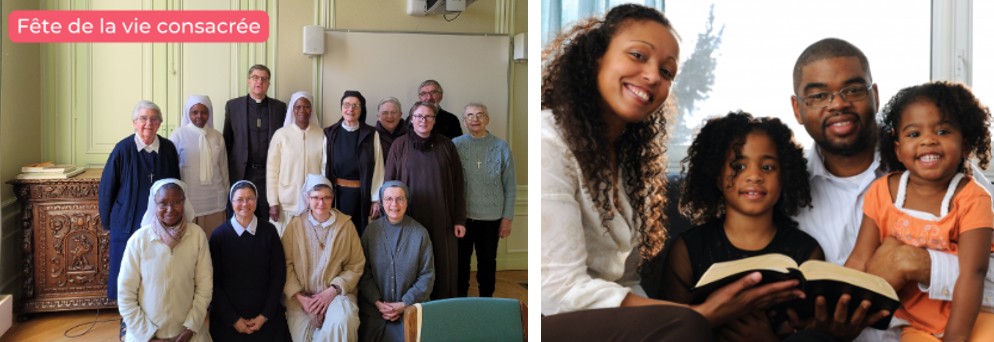 vie religieuse dans les familles