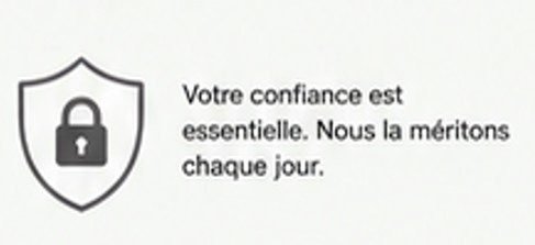votre confiance