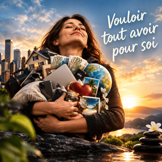 7 Comportements qui révèlent notre niveau de conscience. vouloit tout avoir pour lui